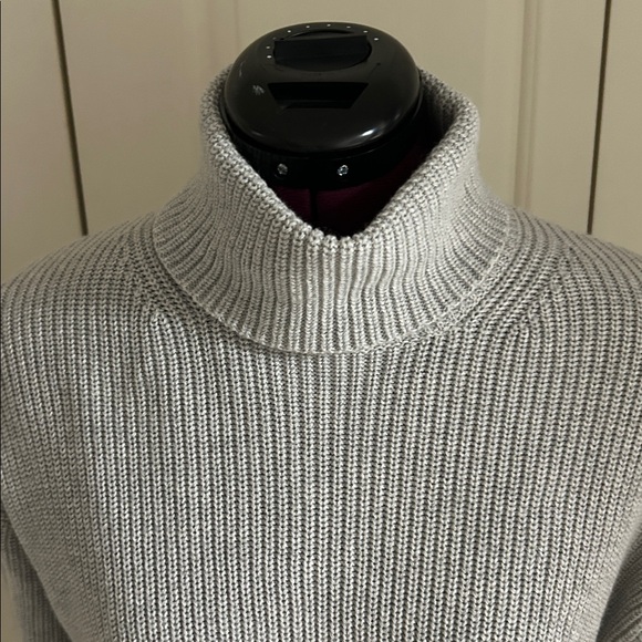 J.Crew Cashmere/Cotton Relaxed Turtleneck Sweater - Size XXS - Picture 2 of 12
